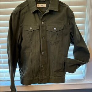 Line of Trade Men’s Green Canvas Jacket